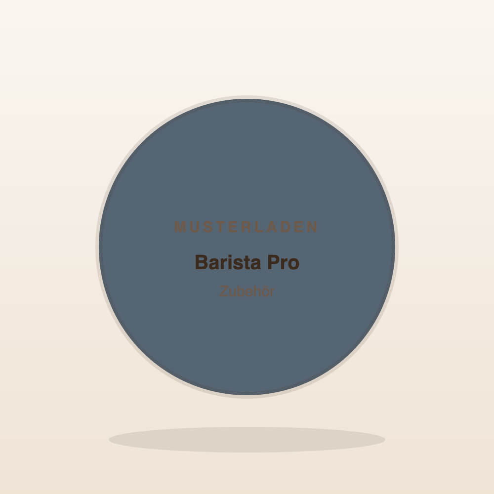 Siebträgermaschine „Barista Pro“