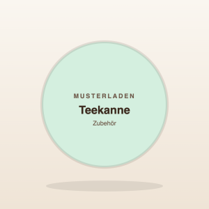 Teekanne mit Sieb 1,2 l