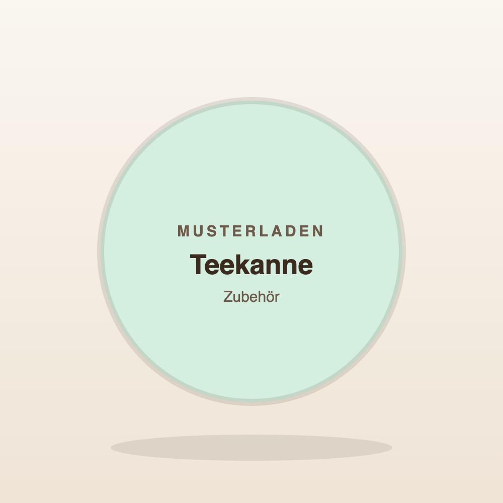 Teekanne mit Sieb 1,2 l
